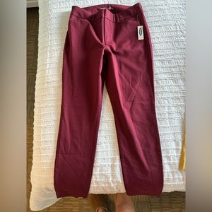 Old Navy Maroon Dress Pants